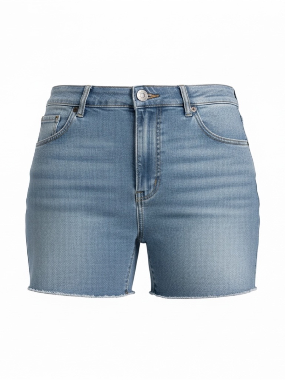 Lee Light Blue Denim Jean Shorts